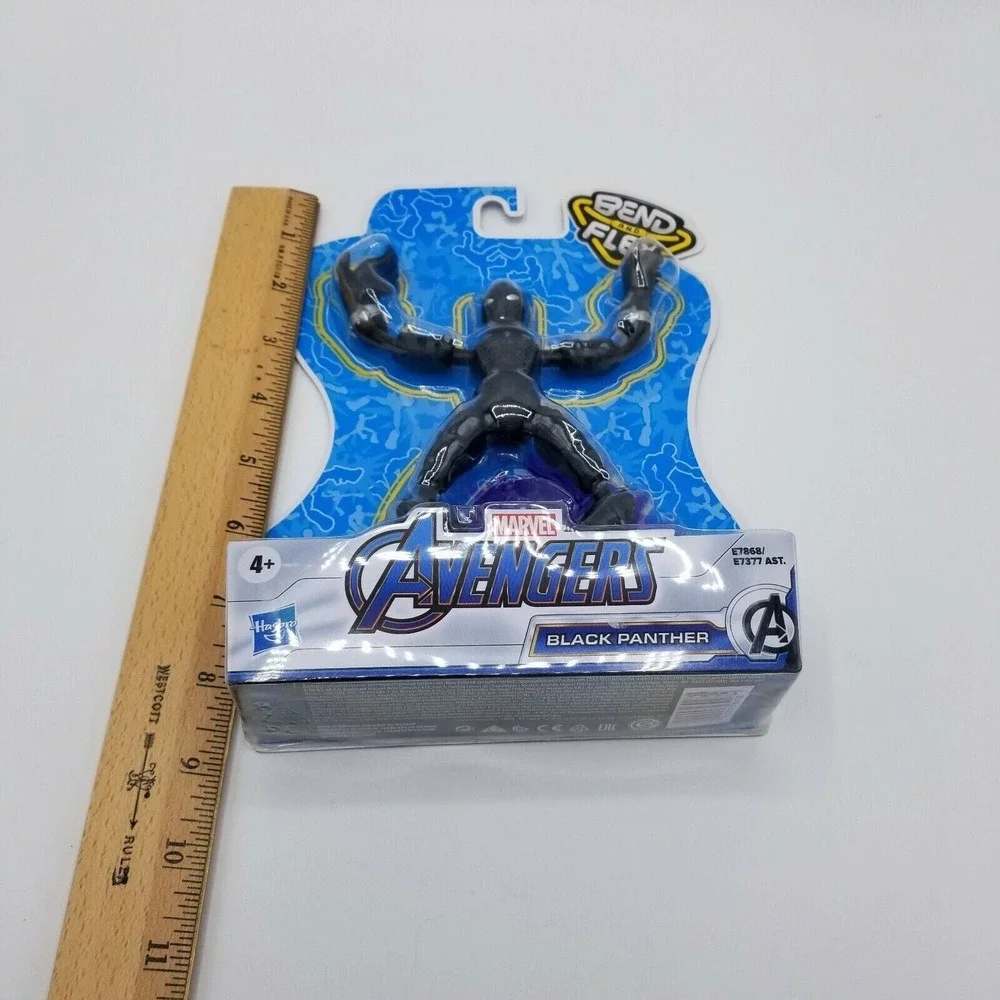 Hasbro Avengers Marvel Bend and Flex Black Panther 6